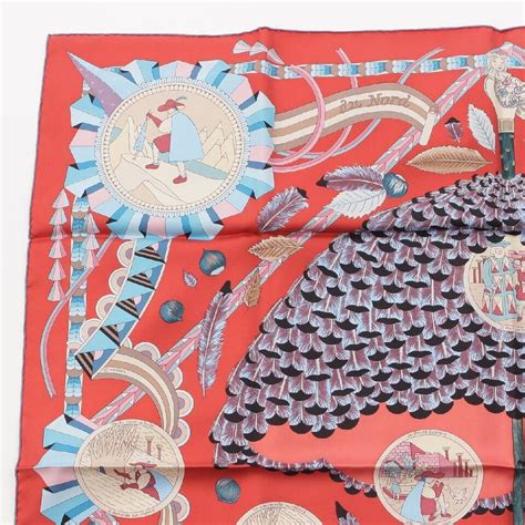 Hermès L'Ombrelle Magique Silk Scarf 